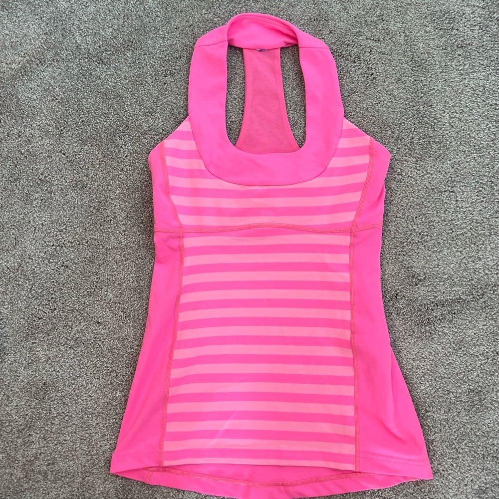Pink Lululemon Tank Top size 4